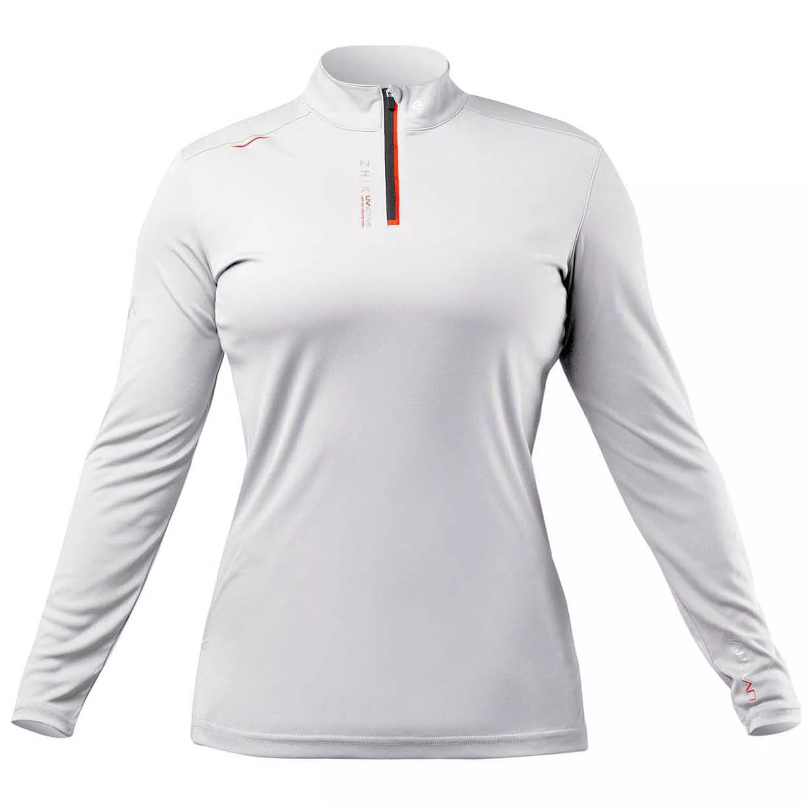 Damen UV Active 1/4 Zip Top Langarm