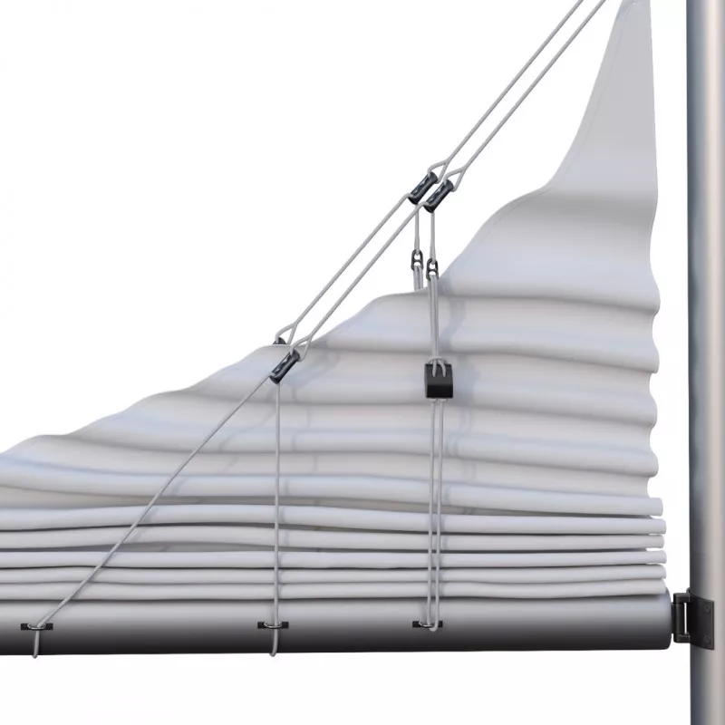NO20161 Bild 2.jpg Verstellbare Dyneema Seilklemme-T-Lazy-Jack Blocke