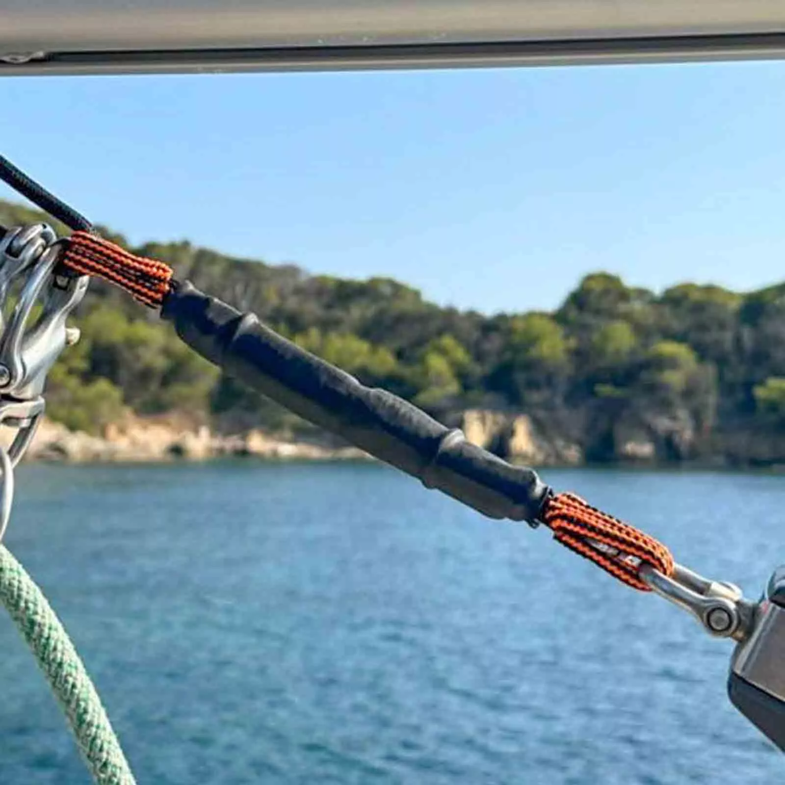 Großsegel Stoßdämpfer, Sail-fuse