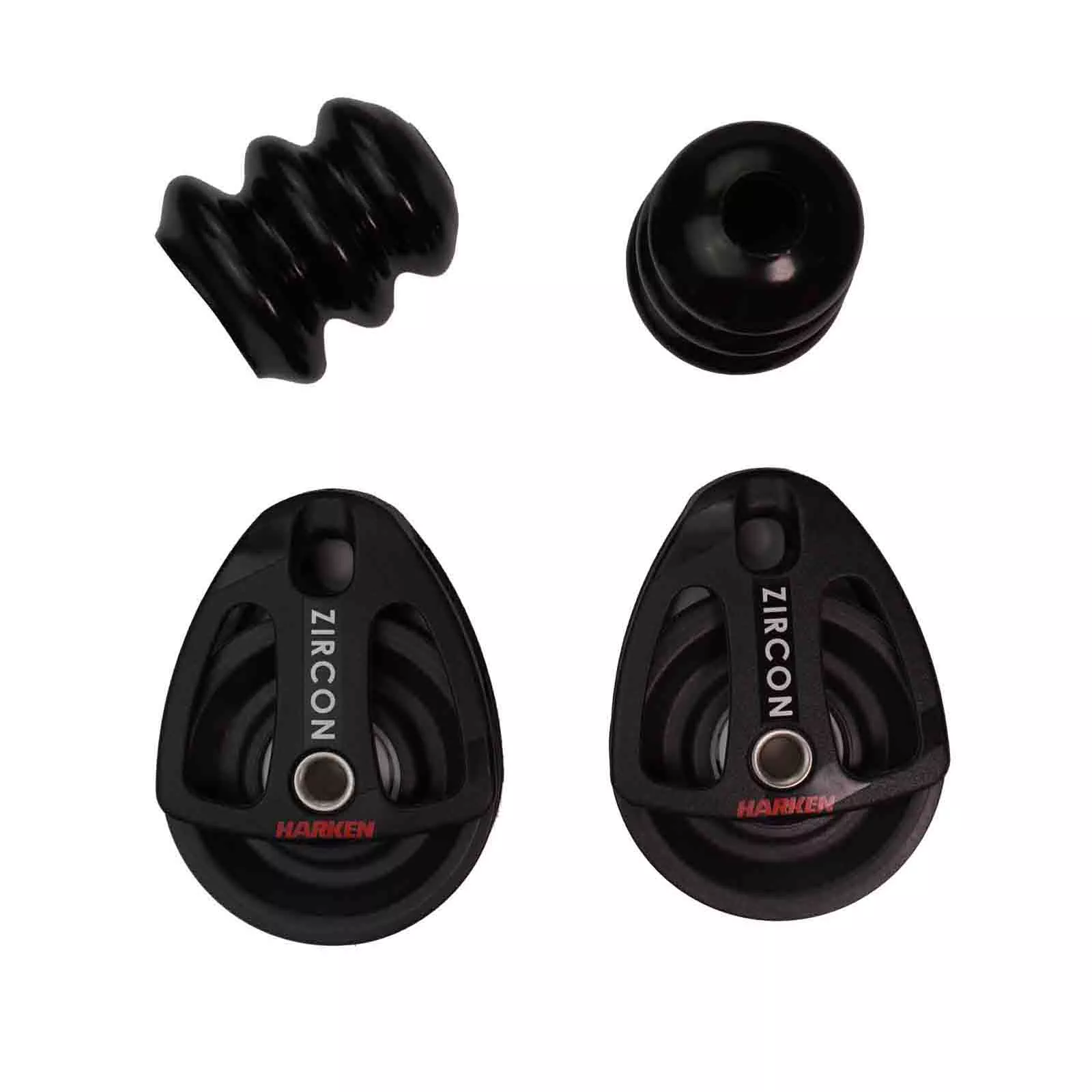 Gennaker Umlenkblöcke mit Aufsteller (3).jpg J70 Zircon Gennakerblöcke Heck mit Aufrichter