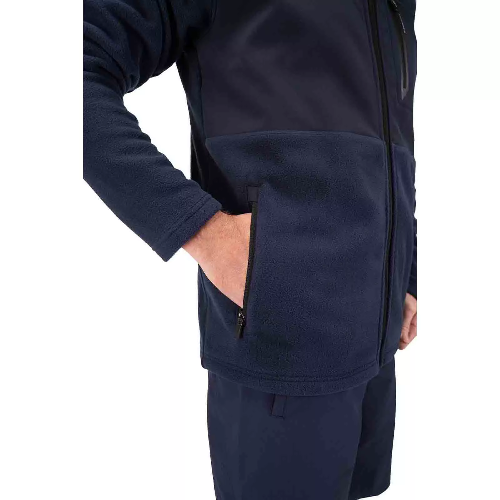 Hybrid Fleece Jacke