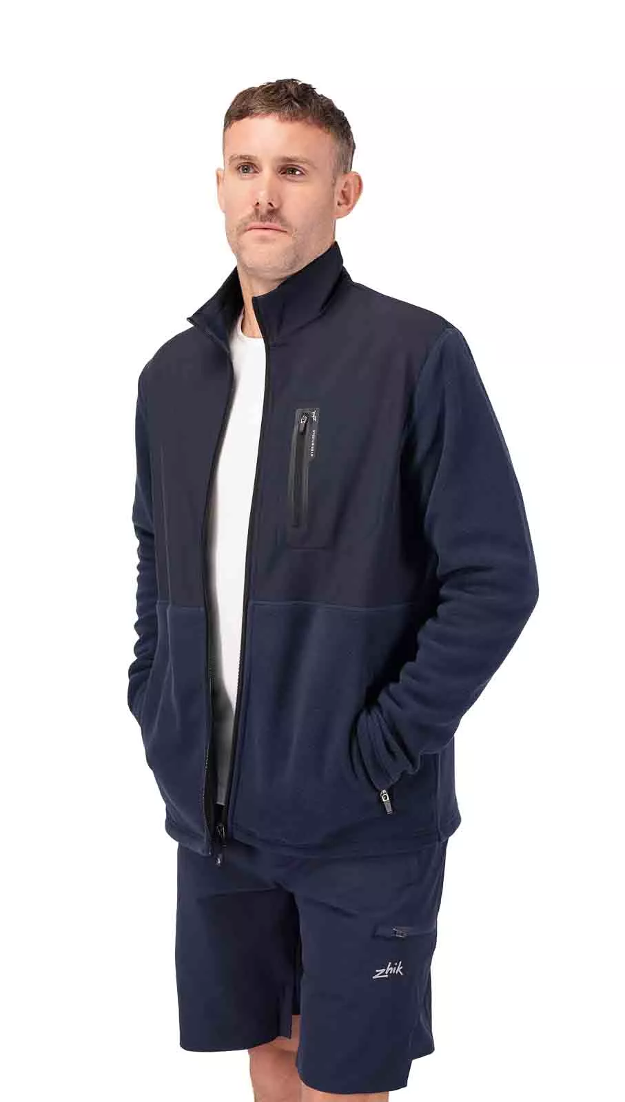 Hybrid Fleece Jacke