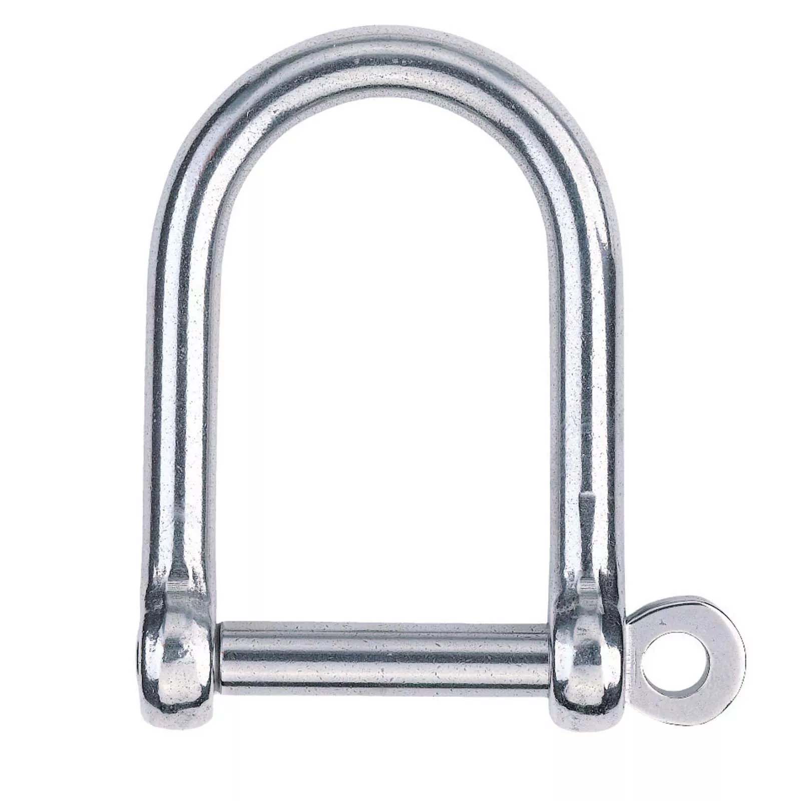 5 mm Schäkel geschmiedet - D-Form, extra weit